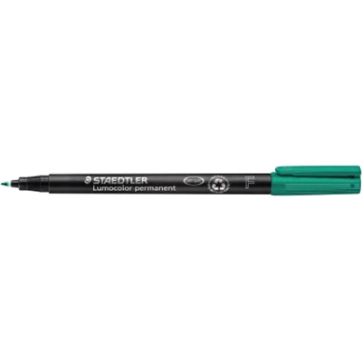 STAEDTLER Folienstift Lumocolor 313-5 0,4mm permanent grün