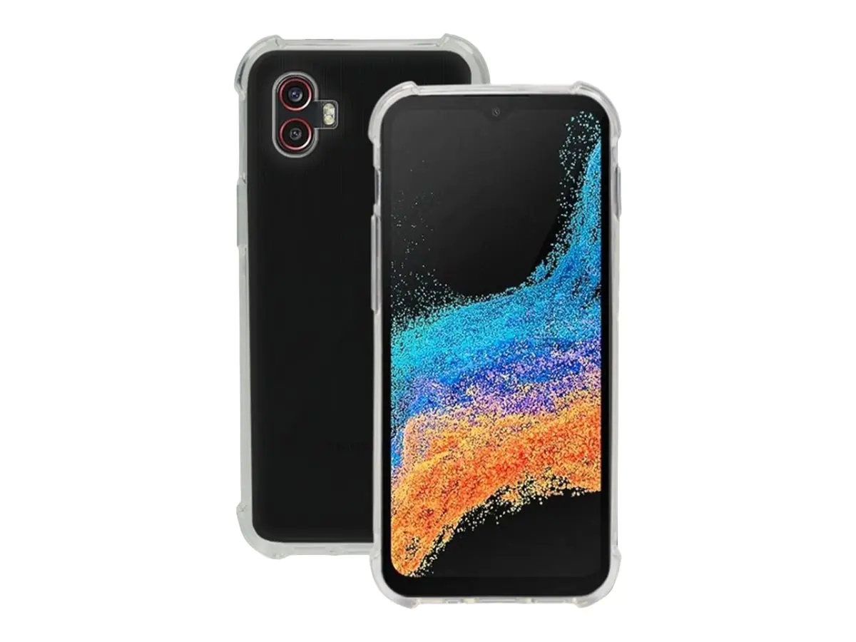 Mobilis R-Series - Hintere Abdeckung für Mobiltelefon - durchsichtig - für Samsung Galaxy Xcover 6 Pro