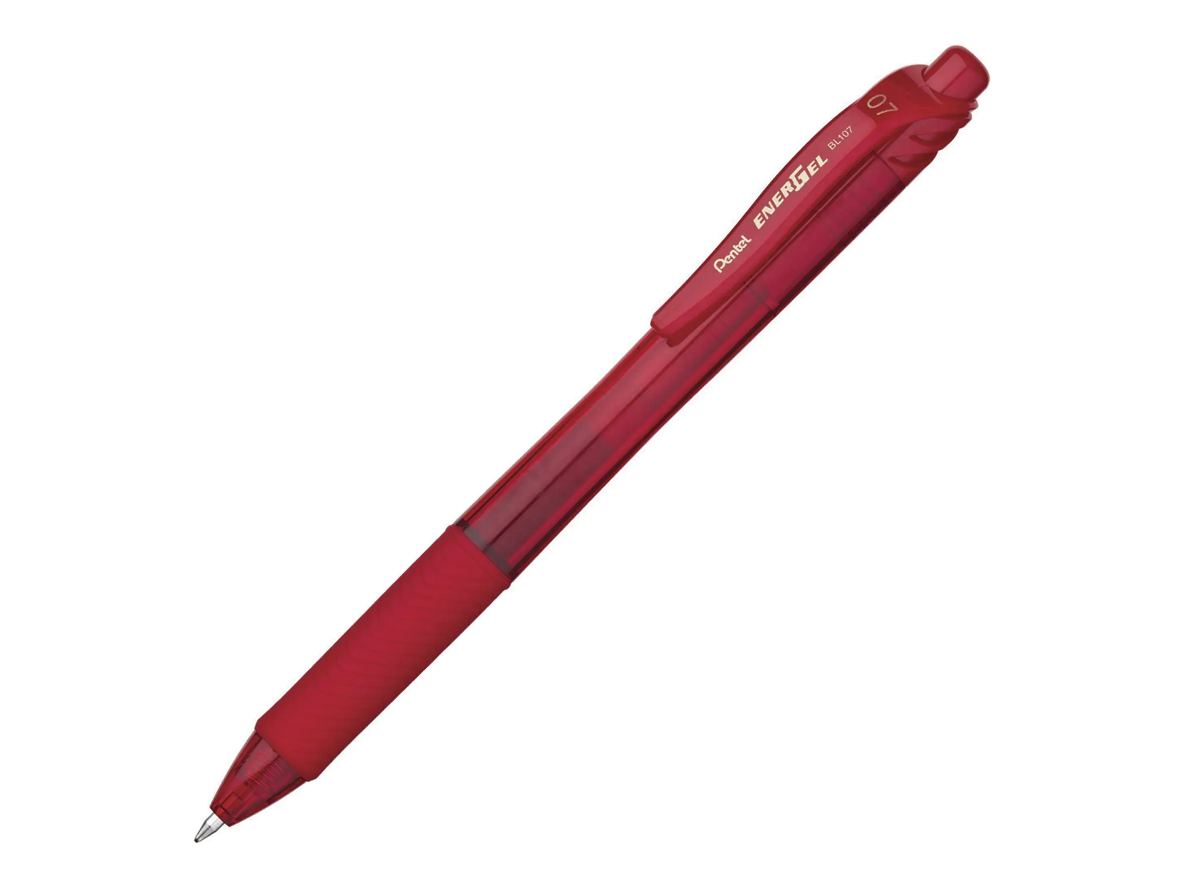 Pentel Gelroller EnerGel X BL107-BX 0,35mm Druckmechanik rot