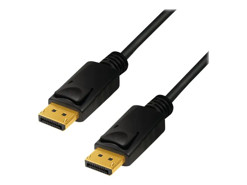 LogiLink - DisplayPort-Kabel - DisplayPort (M) eingerastet zu DisplayPort (M) eingerastet - DisplayPort 1.4 - 1 m - 4K Unterstützung, 8K Unterstützung - Schwarz LogiLink - DisplayPort-Kabel - DisplayPort (M) eingerastet zu DisplayPort (M) eingerastet - DisplayPort 1.4 - 1 m - 4K Unterstützung, 8K Unterstützung - Schwarz