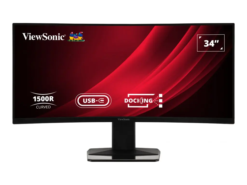 ViewSonic VG3419C - LED-Monitor - gebogen - 86.4 cm (34") - 3440 x 1440 UWQHD @ 120 Hz - VA - 300 cd/m² - 3000:1 - HDR10 - 0.4 ms - HDMI, DisplayPort, USB-C - Lautsprecher ViewSonic VG3419C - LED-Monitor - gebogen - 86.4 cm (34") - 3440 x 1440 UWQHD @ 120 Hz - VA - 300 cd/m² - 3000:1 - HDR10 - 0.4 ms - HDMI, DisplayPort, USB-C - Lautsprecher