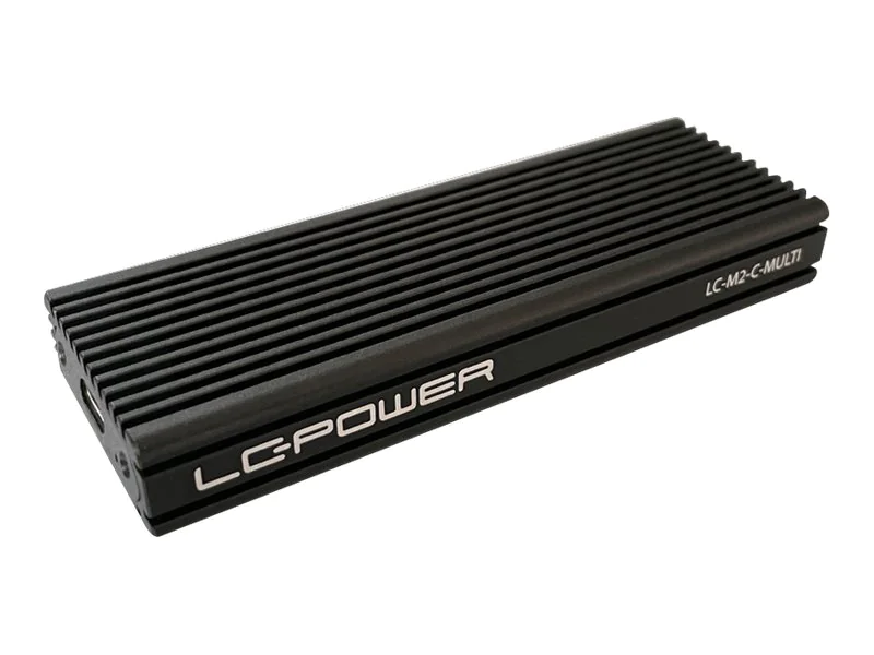 LC Power LC-M2-C-MULTI - Speichergehäuse - M.2 - M.2 NVMe Card - USB 3.2 (Gen 2) - Schwarz LC Power LC-M2-C-MULTI - Speichergehäuse - M.2 - M.2 NVMe Card - USB 3.2 (Gen 2) - Schwarz