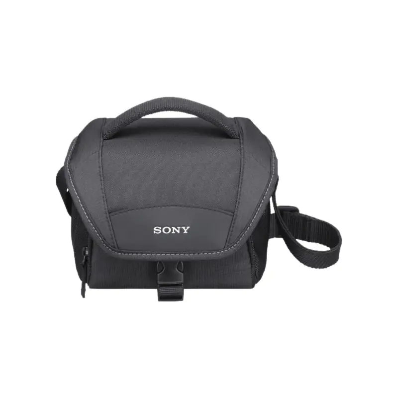 Sony LCS-U11 - Tasche für digitalen Fotoapparat/Camcorder - Neopren - Schwarz - für Sony ZV-1; Cyber-shot DSC-RX100; VLOGCAM ZV-1G; a VLOGCAM ZV-E10; a6100; a6400; a6600; a7C