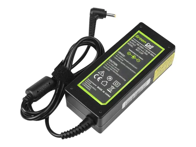 Green Cell PRO - Netzteil - AC - 60 Watt - Schwarz AD123P