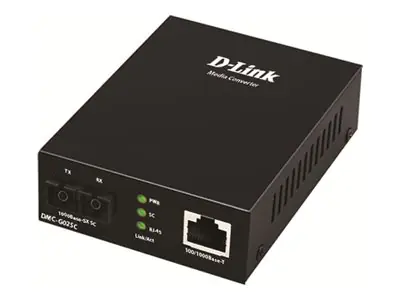 D-Link DMC G02SC - Medienkonverter - 1GbE - 10Base-T, 1000Base-SX, 100Base-TX, 1000Base-T D-Link DMC G02SC - Medienkonverter - 1GbE - 10Base-T, 1000Base-SX, 100Base-TX, 1000Base-T