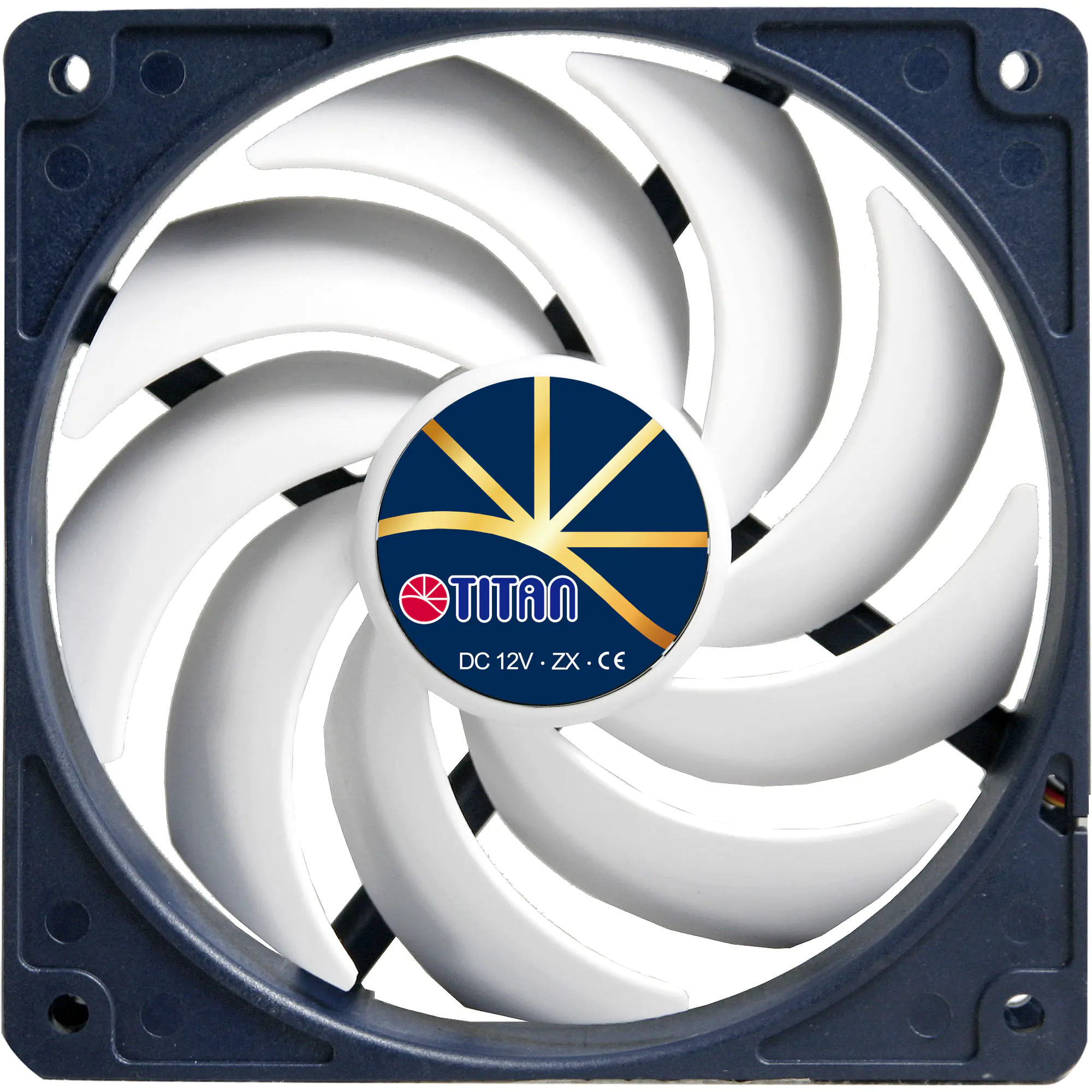 TITAN TFD-12025H12ZP/KE(RB) - Ventilator - 12 cm - 210 RPM - 2100 RPM - 37 dB - 63,59 cfm
