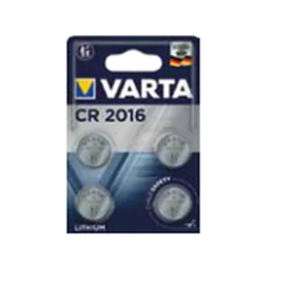 Varta 06016 101 404, Einwegbatterie, CR2016, Lithium, 3 V, 4 Stück(e), 87 mAh