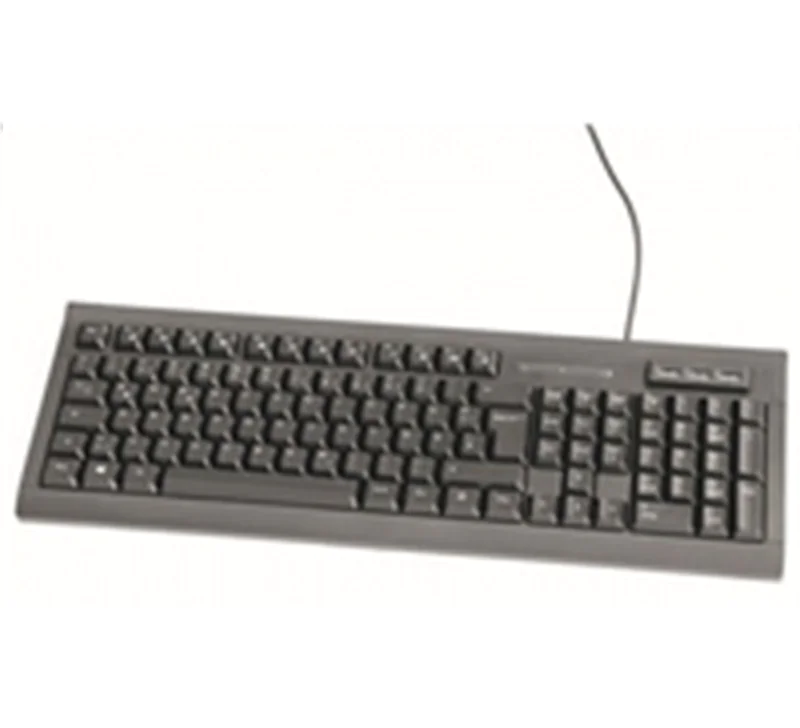 Dacomex 225097, Volle Größe (100%), Kabelgebunden, USB, QWERTZ, Schwarz