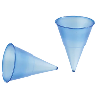 PAPSTAR Spitzbecher 19618 115ml PP blau 1.000 St./Pack. PAPSTAR Spitzbecher 19618 115ml PP blau 1.000 St./Pack.