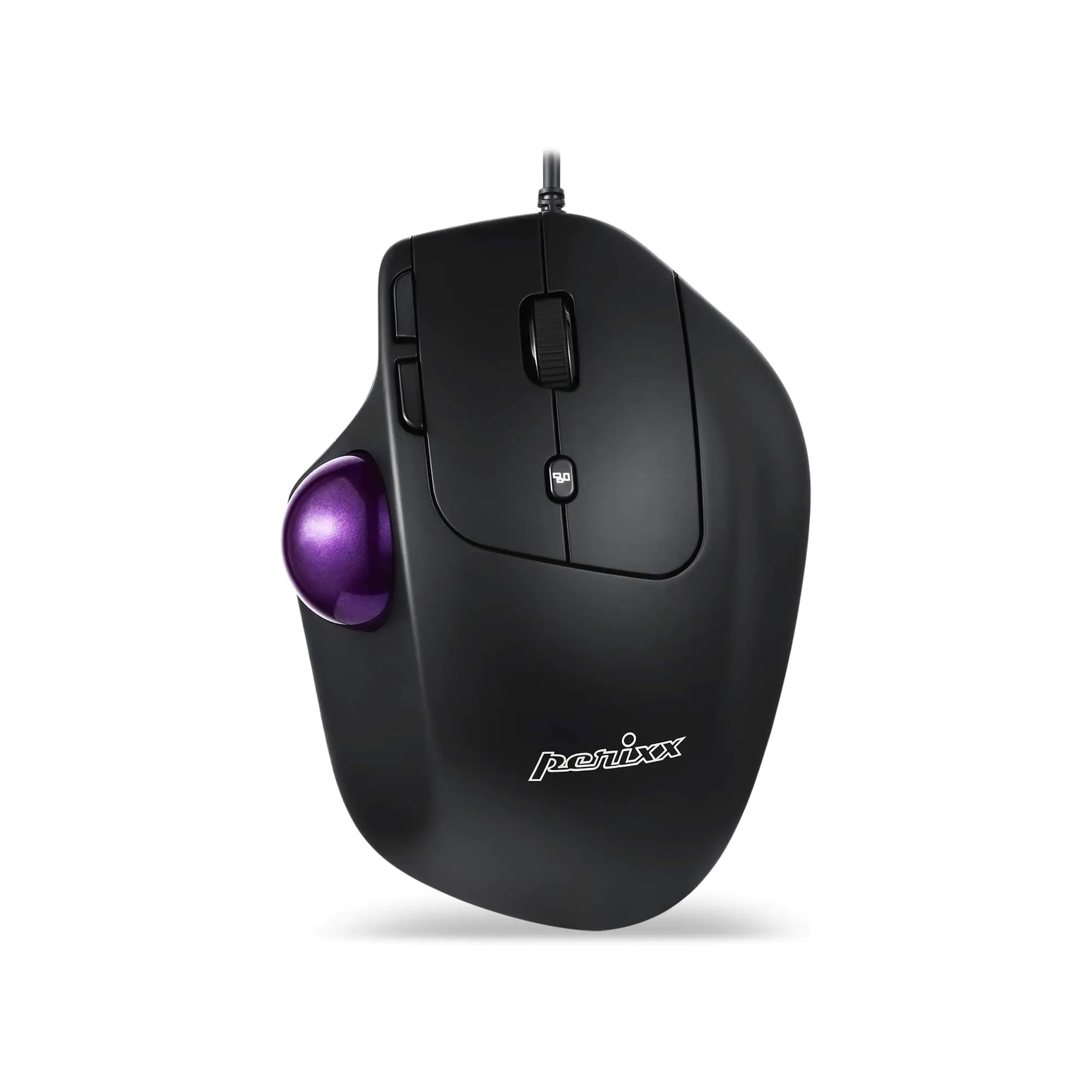 Perixx PERIMICE-520, rechts, Optisch, USB Typ-A, 1600 DPI, Schwarz