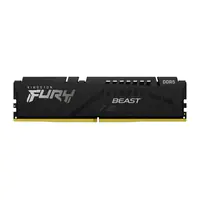 Kingston FURY Beast - DDR5 - Kit - 128 GB: 4 x 32 GB - DIMM 288-PIN - 5200 MHz / PC5-41600 - CL40 - 1.25 V - ungepuffert - on-die ECC - Schwarz