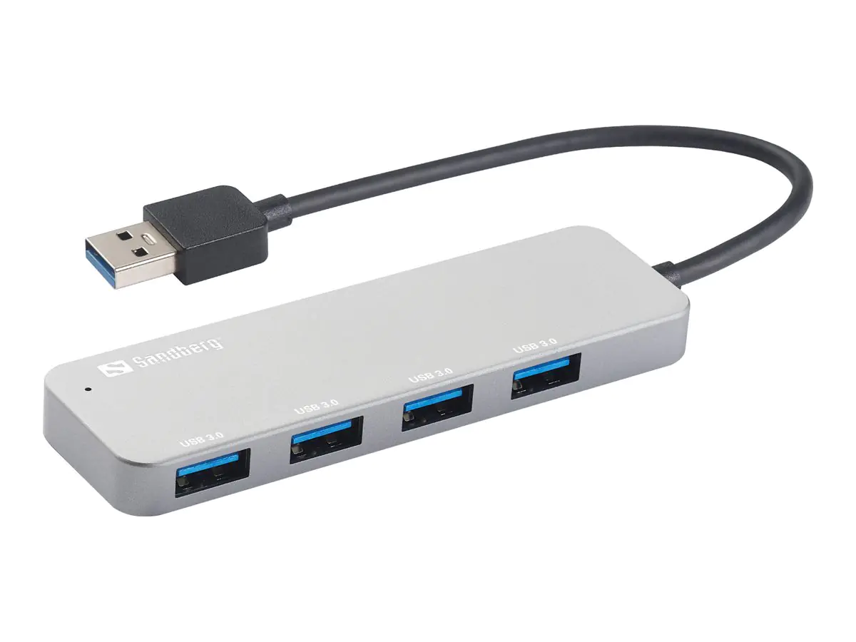 SANDBERG Saver - Hub - 4 x SuperSpeed USB 3.0 333-88