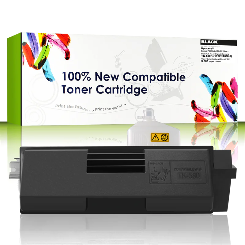CartridgeWeb Toner kompatibel zu Kyocera/Mita 1T02KT0NL0 TK580K schwarz 3.500 Seiten