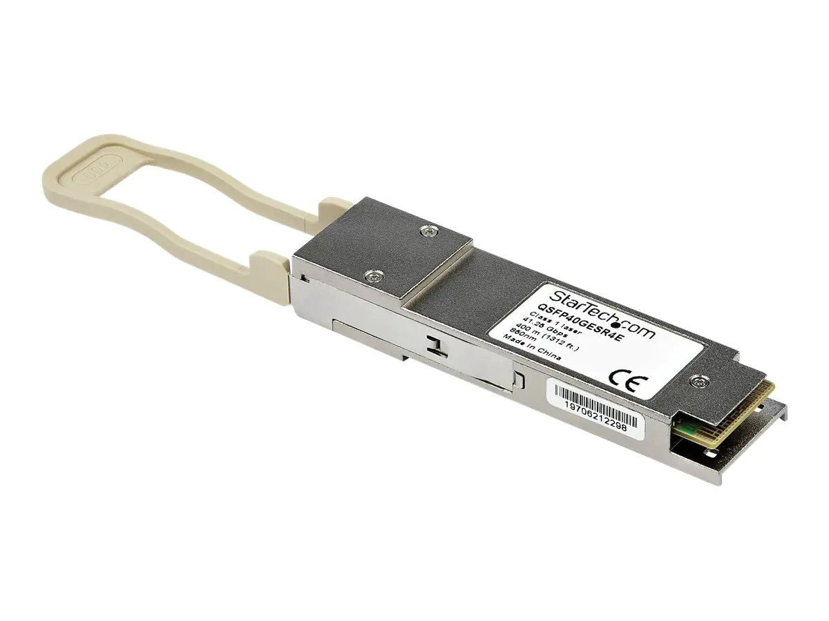 StarTech QSFP-40G-XSR4-AR-ST Transceiver Modul (QSFP Module, 40GBase-SR4 Arista Networks kompatibel, Glasfaser, LC Multimode mit DDM) - QSFP+-Transceivermodul (gleichwertig mit: Arista Networks QSFP-40G-XSR4) - 40GbE - 40GBASE-SR4 - MPO-Multi-Modus - bis