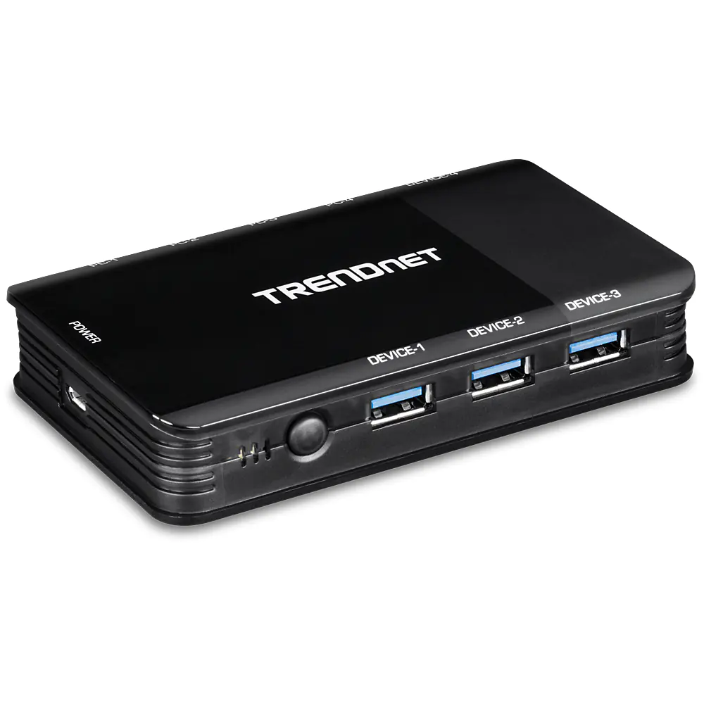 TRENDnet TK-U404 - Hub - 4 x USB 3.1 (für PCs) + 4 x USB 3.1 (für Geräte) - Desktop TRENDnet TK-U404 - Hub - 4 x USB 3.1 (für PCs) + 4 x USB 3.1 (für Geräte) - Desktop