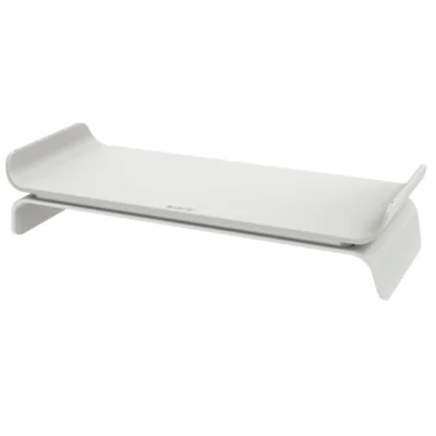 Leitz Monitorständer Ergo 43,8 x 11,2 x 20,9 cm (B x H x T) höhenverstellbar hellgrau Leitz Monitorständer Ergo 43,8 x 11,2 x 20,9 cm (B x H x T) höhenverstellbar hellgrau