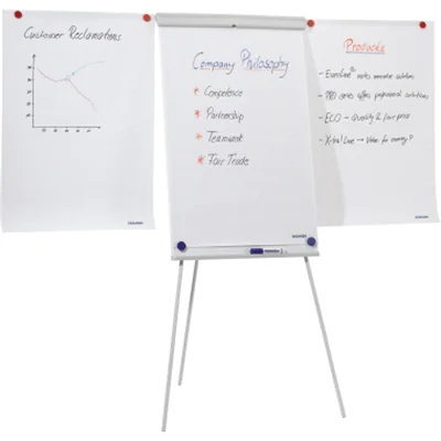 Franken Flipchart Standard X-tra Line Plus EL-FC22 105x68cm grau Franken Flipchart Standard X-tra Line Plus EL-FC22 105x68cm grau