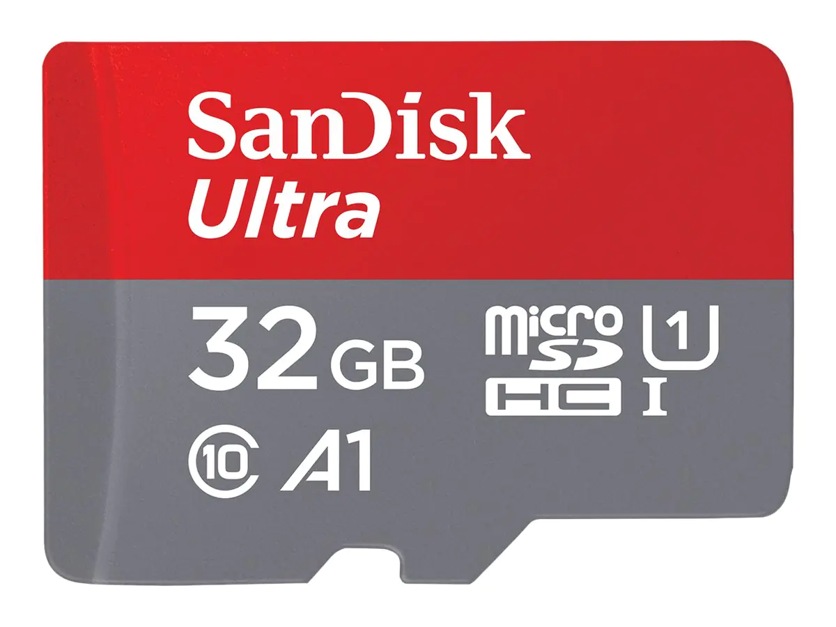 SanDisk Ultra - Flash-Speicherkarte (microSDHC/SD-Adapter SDSQUA4-032G-GN6IA