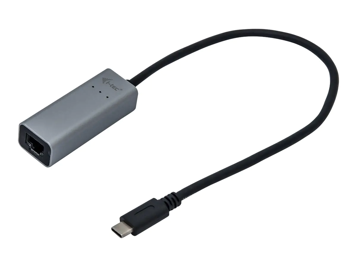 i-Tec USB-C Metal Gigabit Ethernet Adapter - Netzwerkadapter - USB-C 3.1 - Gigabit Ethernet x 1 - Space-grau i-Tec USB-C Metal Gigabit Ethernet Adapter - Netzwerkadapter - USB-C 3.1 - Gigabit Ethernet x 1 - Space-grau
