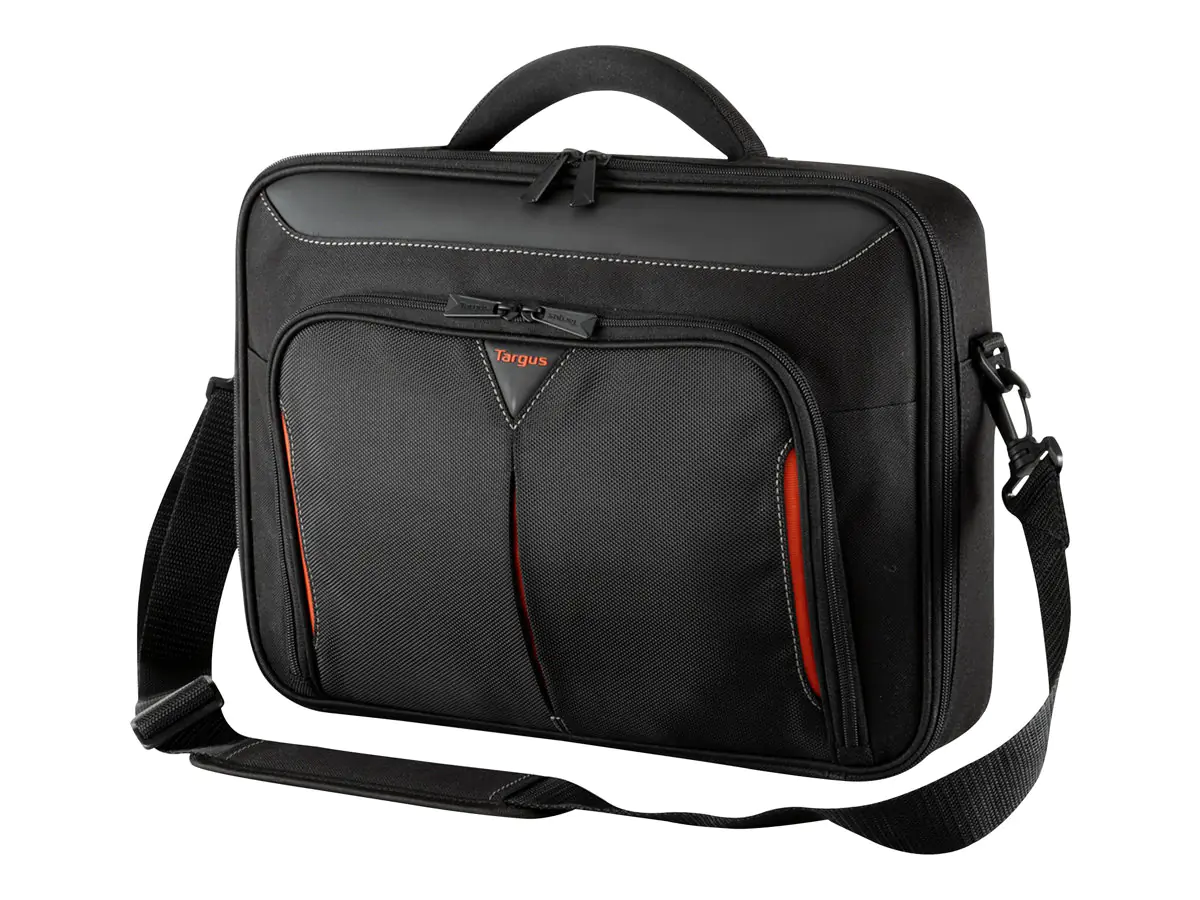 Targus Classic Clamshell - Notebook-Tasche - 35.6 cm (14") - Schwarz, Rot Targus Classic Clamshell - Notebook-Tasche - 35.6 cm (14") - Schwarz, Rot