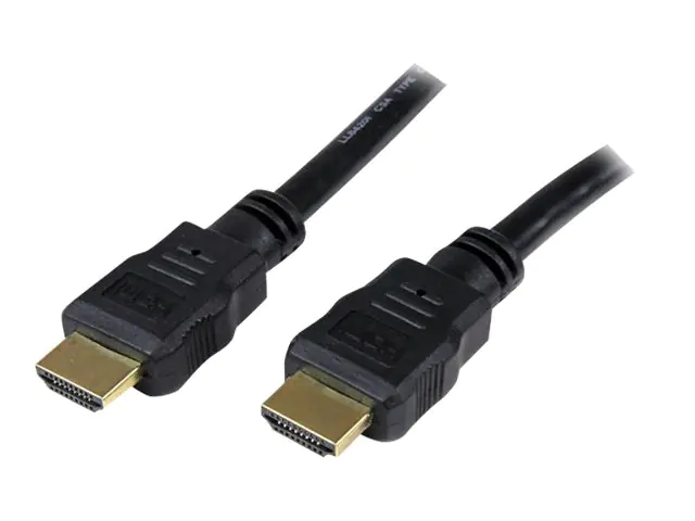 StarTech High-Speed-HDMI-Kabel 1,5m - HDMI Verbindungskabel Ultra HD 4k x 2k mit vergoldeten Kontakten - HDMI Anschlusskabel (St/St) - HDMI-Kabel - HDMI männlich zu HDMI männlich - 1.5 m - Doppelisolierung - Schwarz - für P/N: MSTCDP122HD StarTech High-Speed-HDMI-Kabel 1,5m - HDMI Verbindungskabel Ultra HD 4k x 2k mit vergoldeten Kontakten - HDMI Anschlusskabel (St/St) - HDMI-Kabel - HDMI männlich zu HDMI männlich - 1.5 m - Doppelisolierung - Schwarz - für P/N: MSTCDP122HD
