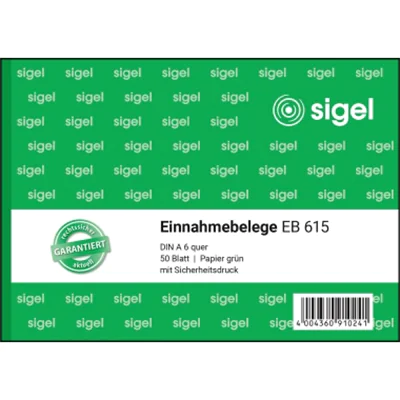 SIGEL Ausgabebeleg AG615 DIN A6 quer 50Blatt SIGEL Ausgabebeleg AG615 DIN A6 quer 50Blatt