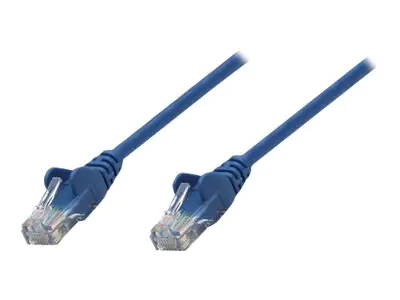 Intellinet Network Patch Cable, Cat6A, 20m, Blue, Copper, S/FTP, LSOH / LSZH, PVC, RJ45, Gold Plated Contacts, Snagless, Booted, Lifetime Warranty, Polybag - Patch-Kabel - RJ-45 (M) 737128