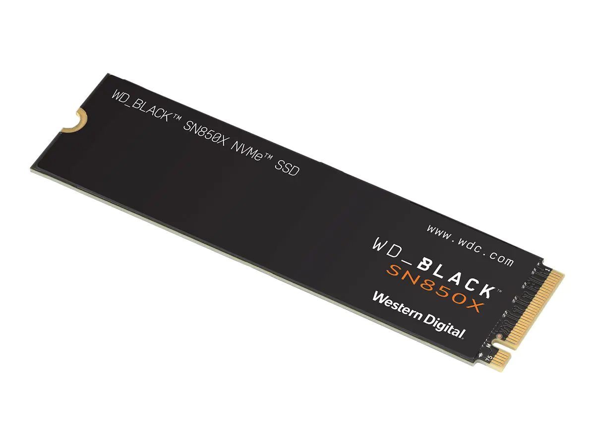 WD_BLACK BLACK SN850X - SSD 2TB - PCIe 4.0 x4 (NVMe) - Kompakte M.2-SSD mit PCIe 4.0 x4 - 2 TB Kapazität WDS200T2X0E
