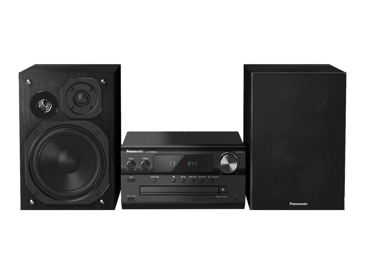 Panasonic SC-SC-PMX94EG - Audiosystem - 2 x 60 Watt - Schwarz