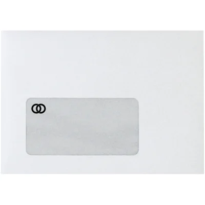 Soennecken Briefumschlag oeco DIN C6 162 x 114 mm (B x H) mit Fenster 75g/m² mit Selbstklebung Papier, 100 % recycelt weiß 1.000 St./Pack.
