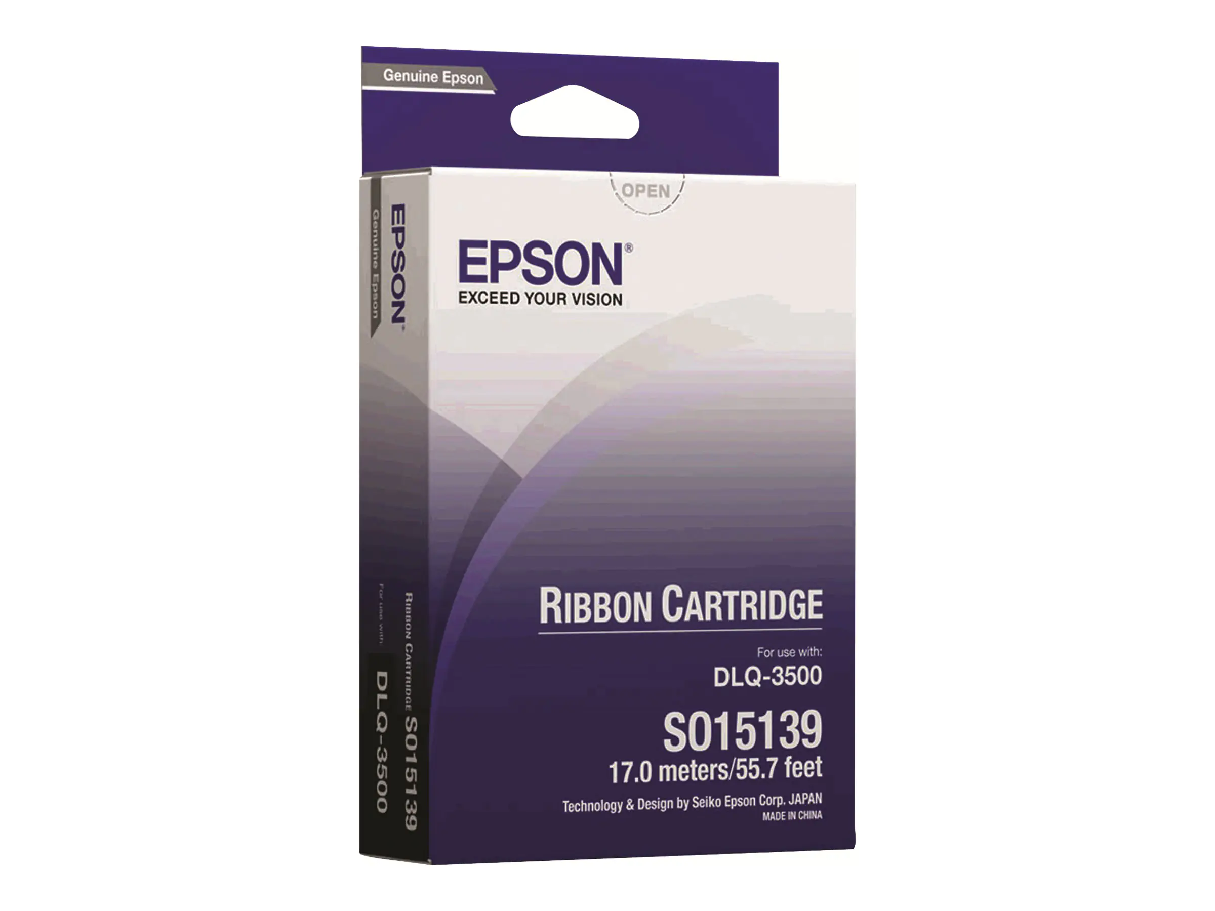 Epson - Schwarz - Farbband - für DLQ 3000, 3000+, 3500, 3500II, 3500IIN