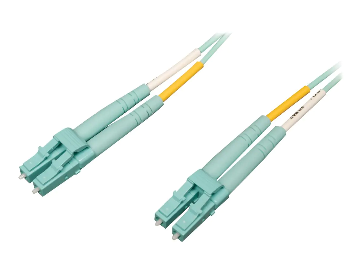 Tripp Eaton Tripp Lite Series 10Gb/40Gb/100Gb Duplex Multimode 50/125 OM4 LSZH Fiber Patch Cable (LC/LC) N820-03M-OM4