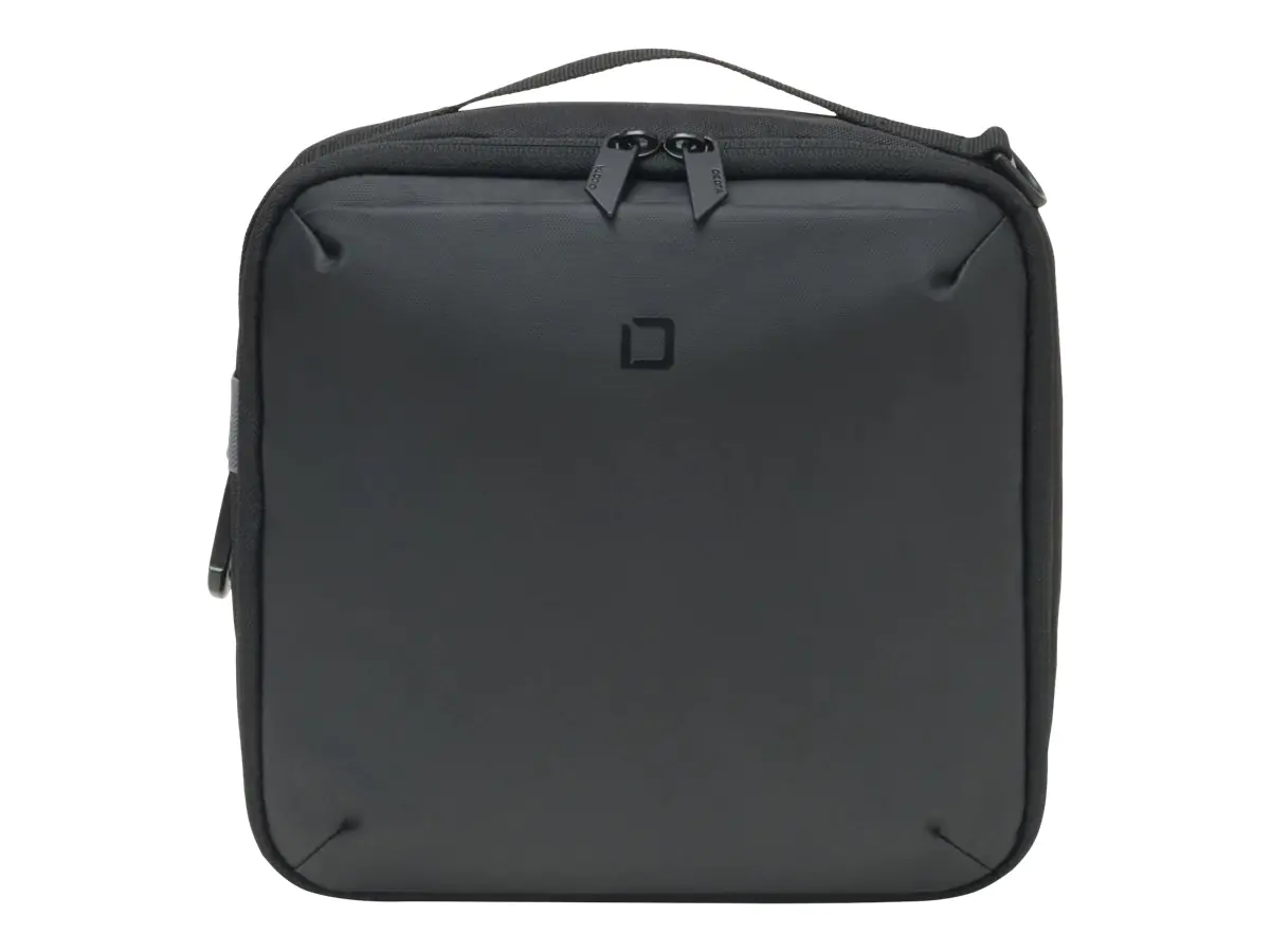 Dicota Eco MOVE - Tragetasche Zubehör für Business / Reise / Gaming - Material aus recycelten PET-Flaschen, 600D RPET - Schwarz - für Microsoft Surface Duo 2, 2 for Business