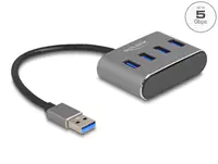 Delock Hub - 4 x USB 3.2 Gen 1 - Desktop 63190