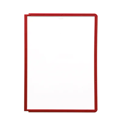 DURABLE Sichttafel SHERPA Panel 560603 DIN A4 PP rot DURABLE Sichttafel SHERPA Panel 560603 DIN A4 PP rot