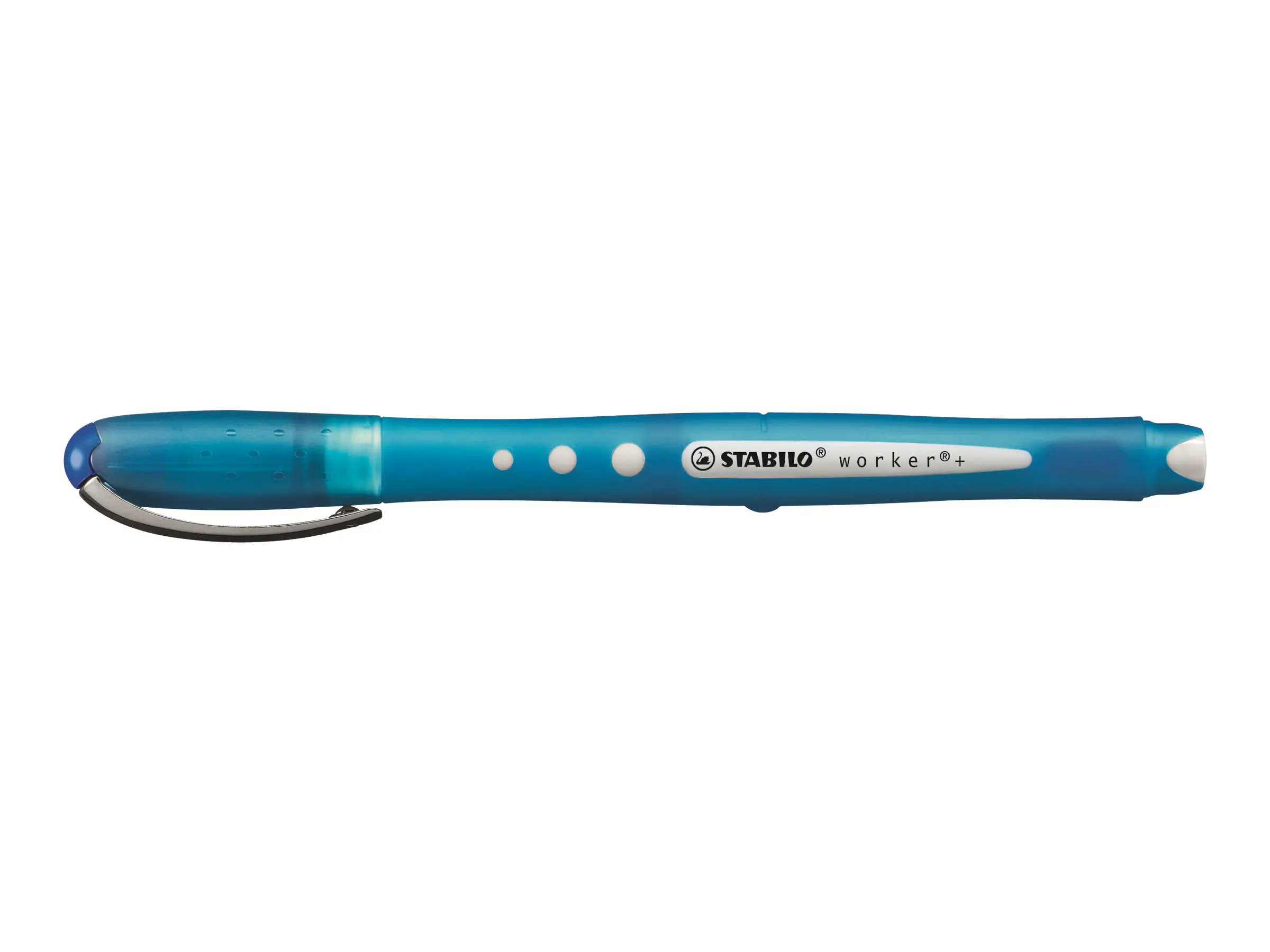 STABILO Rollerball worker colorful 2019/41 0,5mm Kappenmodell blau