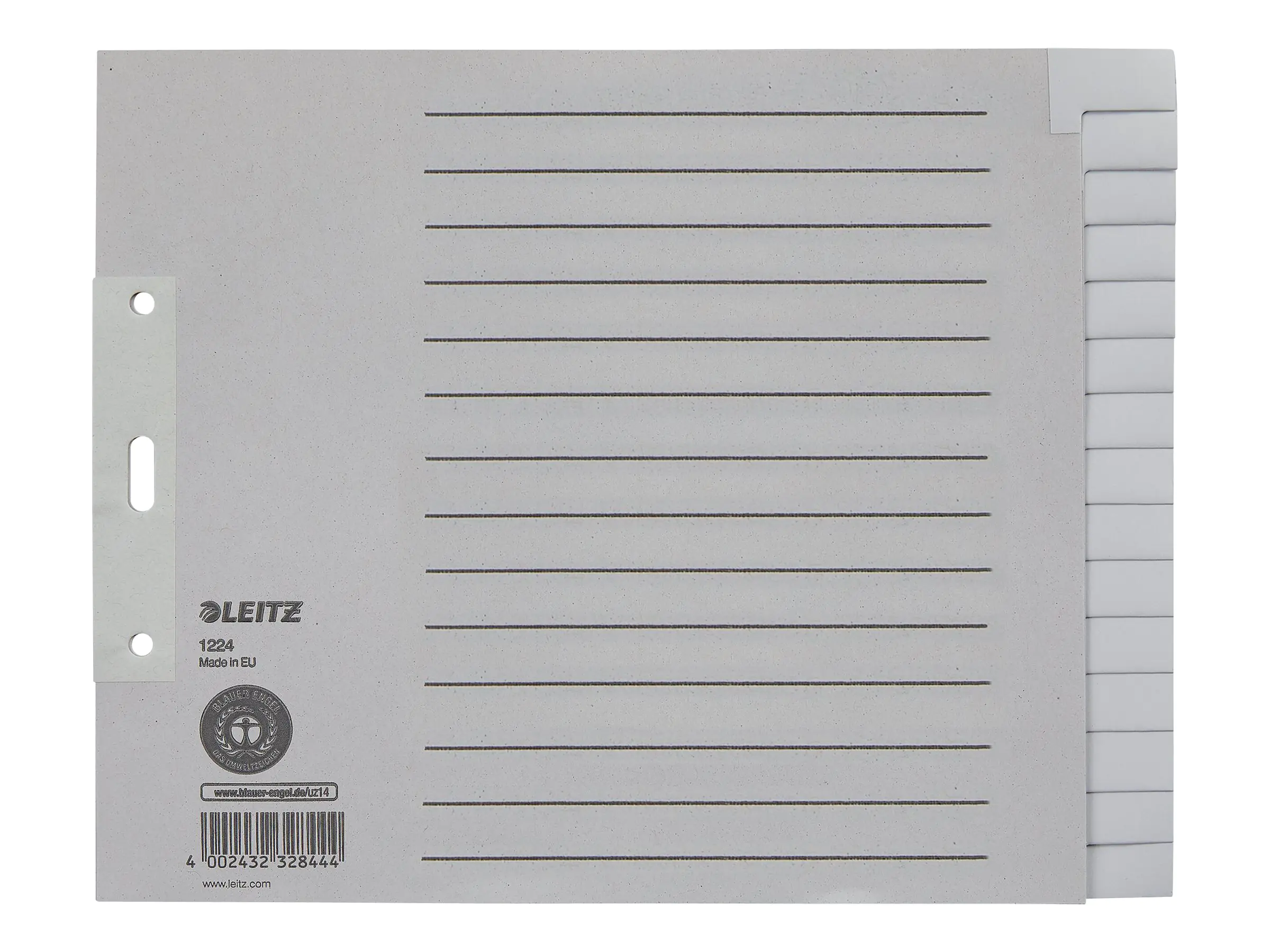 Esselte Leitz Trennelement - 15 Teile - für A4 Extra (235 × 322 mm) 12240085