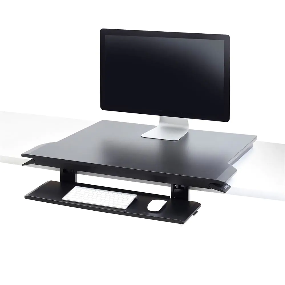 Ergotron WorkFit-TX - Stehender Tischwandler - rechteckig - Schwarz