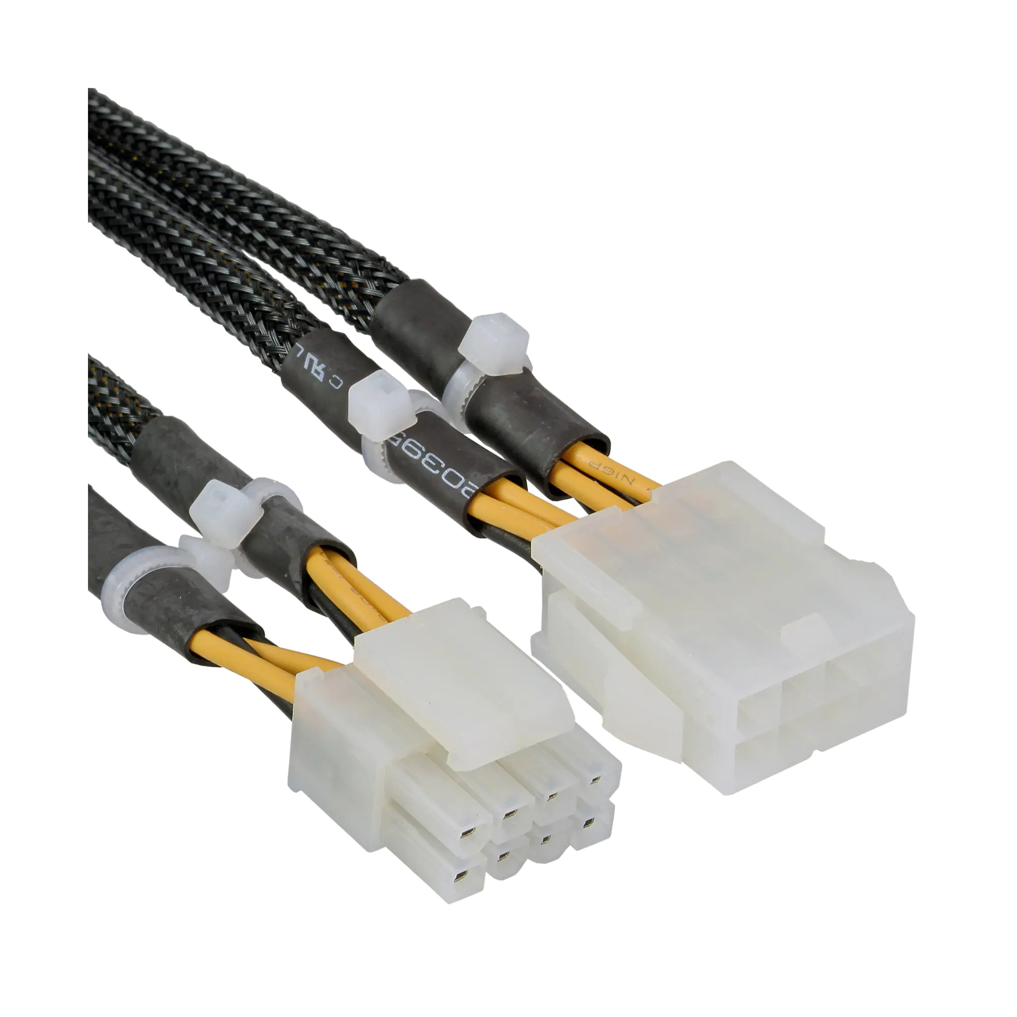 InLine - Spannungsversorgungs-Verlängerungskabel - Power 8 PIN +12V (M) zu Power 8 PIN +12V (W) - 30 cm