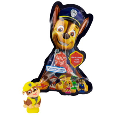 BIP Lutscher Erdbeere Paw Patrol inkl. Sticker, Sammelfigur 24 St./Pack.