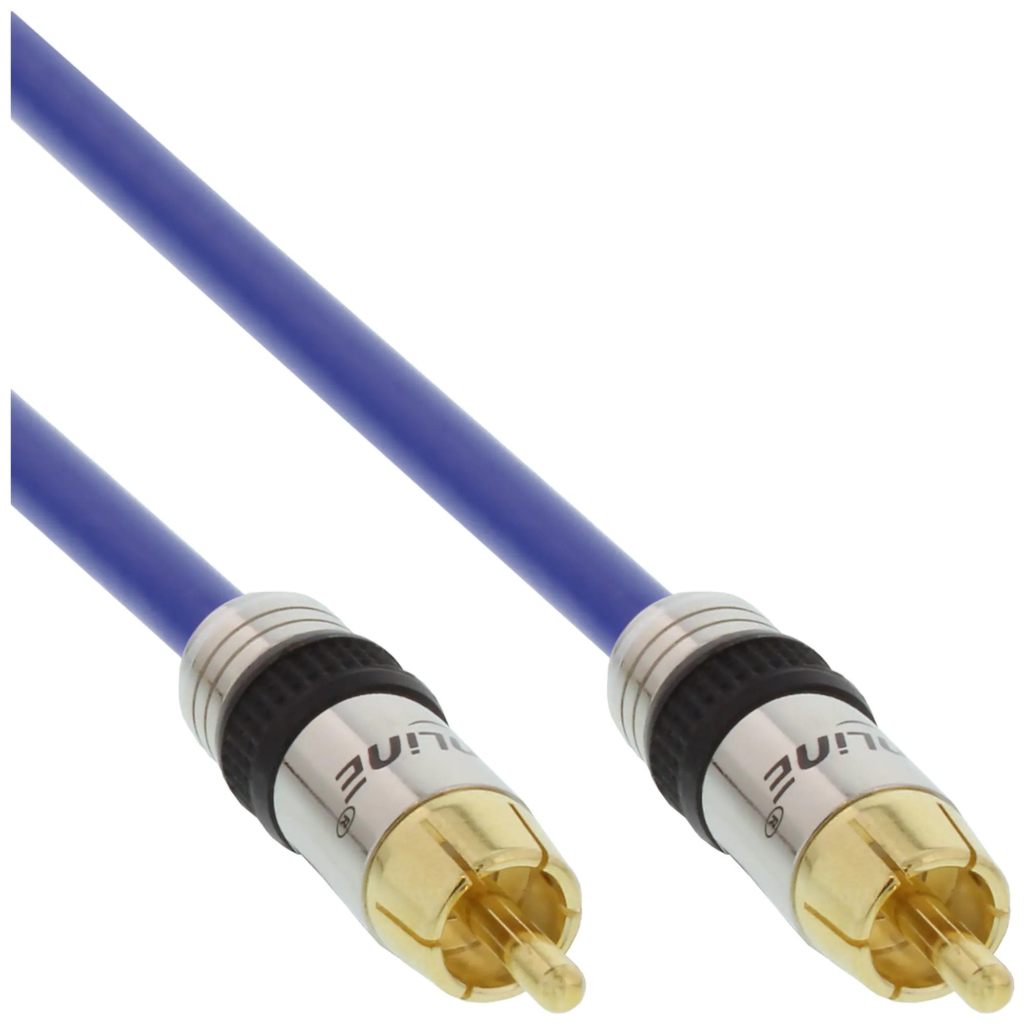 InLine Cinch Kabel AUDIO - PREMIUM - 1x Cinch Stecker / Stecker - 1m 89401P