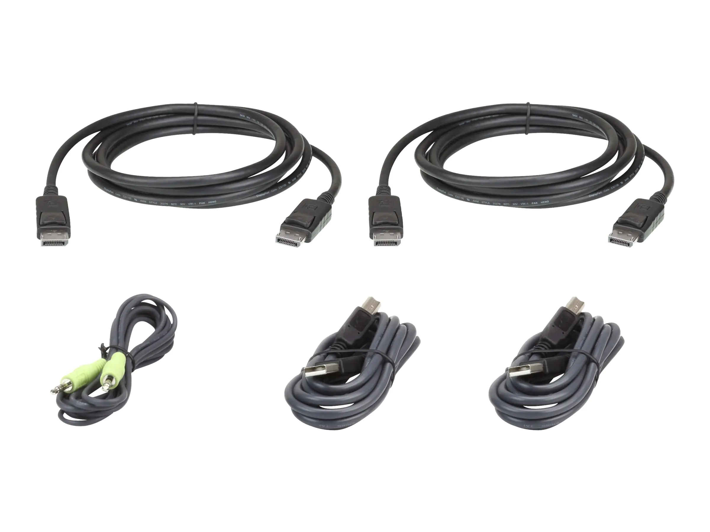 ATEN 2L-7D03UDPX5 - Tastatur- / Video- / Maus- (KVM-) Kabelkit - TAA-konform - für ATEN CS1144DP4C, CS1148DP4, CS1148DP4C ATEN 2L-7D03UDPX5 - Tastatur- / Video- / Maus- (KVM-) Kabelkit - TAA-konform - für ATEN CS1144DP4C, CS1148DP4, CS1148DP4C
