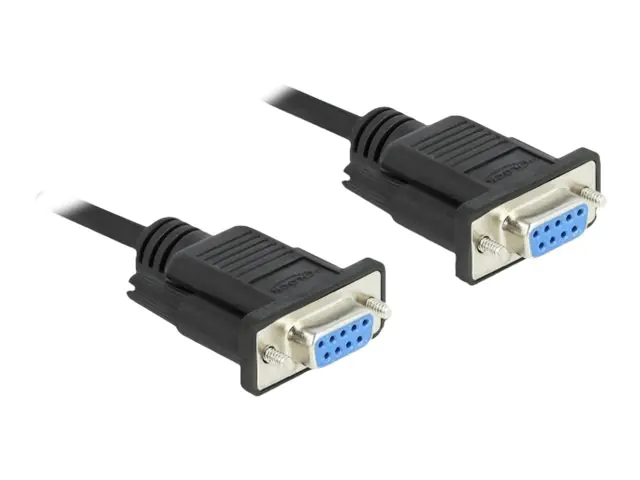 Delock Kabel seriell - DB-9 (W) zu DB-9 (W) 86614