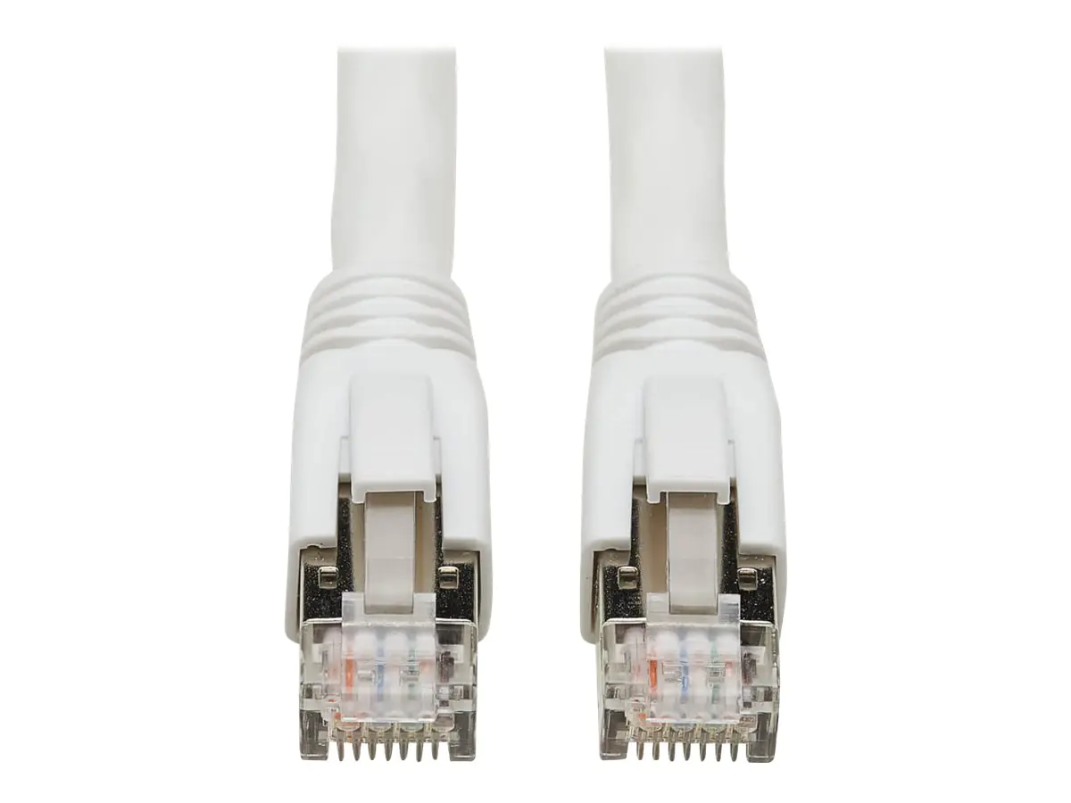 Tripp Eaton Tripp Lite Series Cat8 25G/40G-Certified Snagless Shielded S/FTP Ethernet Cable (RJ45 M/M) N272-003-WH