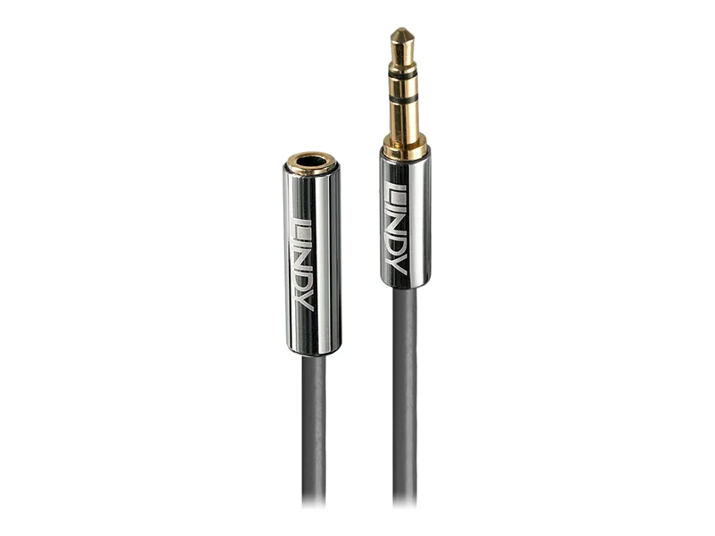 Lindy Cromo Line - Audioverlängerungskabel - mini-phone stereo 3.5 mm männlich zu mini-phone stereo 3.5 mm weiblich 35327