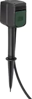 brennenstuhl Connect - Smart Power-Steckdosenleiste - Wechselstrom 250 V - 3680 Watt - Wi-Fi - Ausgangsanschlüsse: 2 (2 x Spannung) - 3 m Schnur