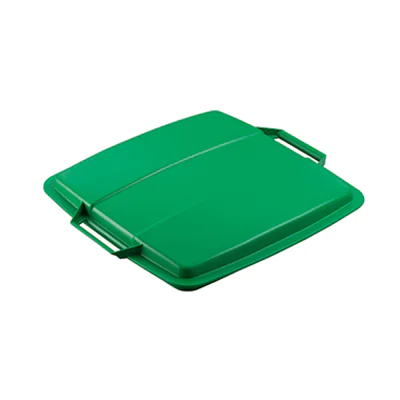 DURABLE Abfalleimer DURABIN FLIP VEH2012032 52x61x49cm grau/grün DURABLE Abfalleimer DURABIN FLIP VEH2012032 52x61x49cm grau/grün