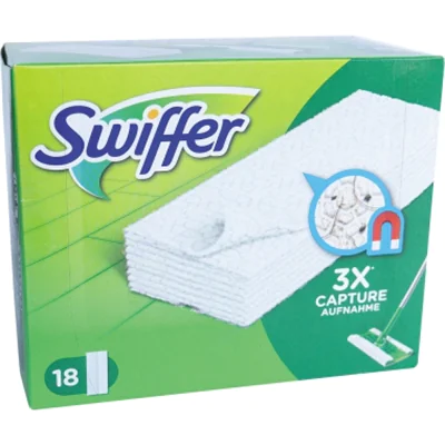 Swiffer Bodenreinigungstuch Swiffer Bodenwischer 20,7 x 26,5 cm (B x L) weiß