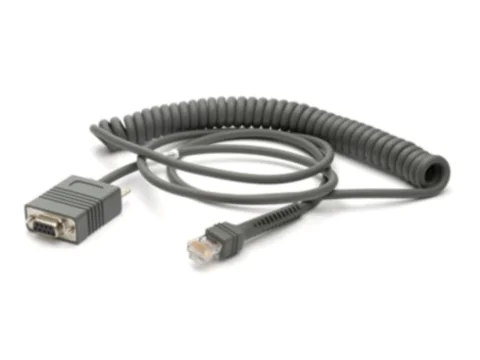 Zebra Kabel seriell - DB-9 (W) - 2.7 m - gewickelt CBA-R02-C09PAR
