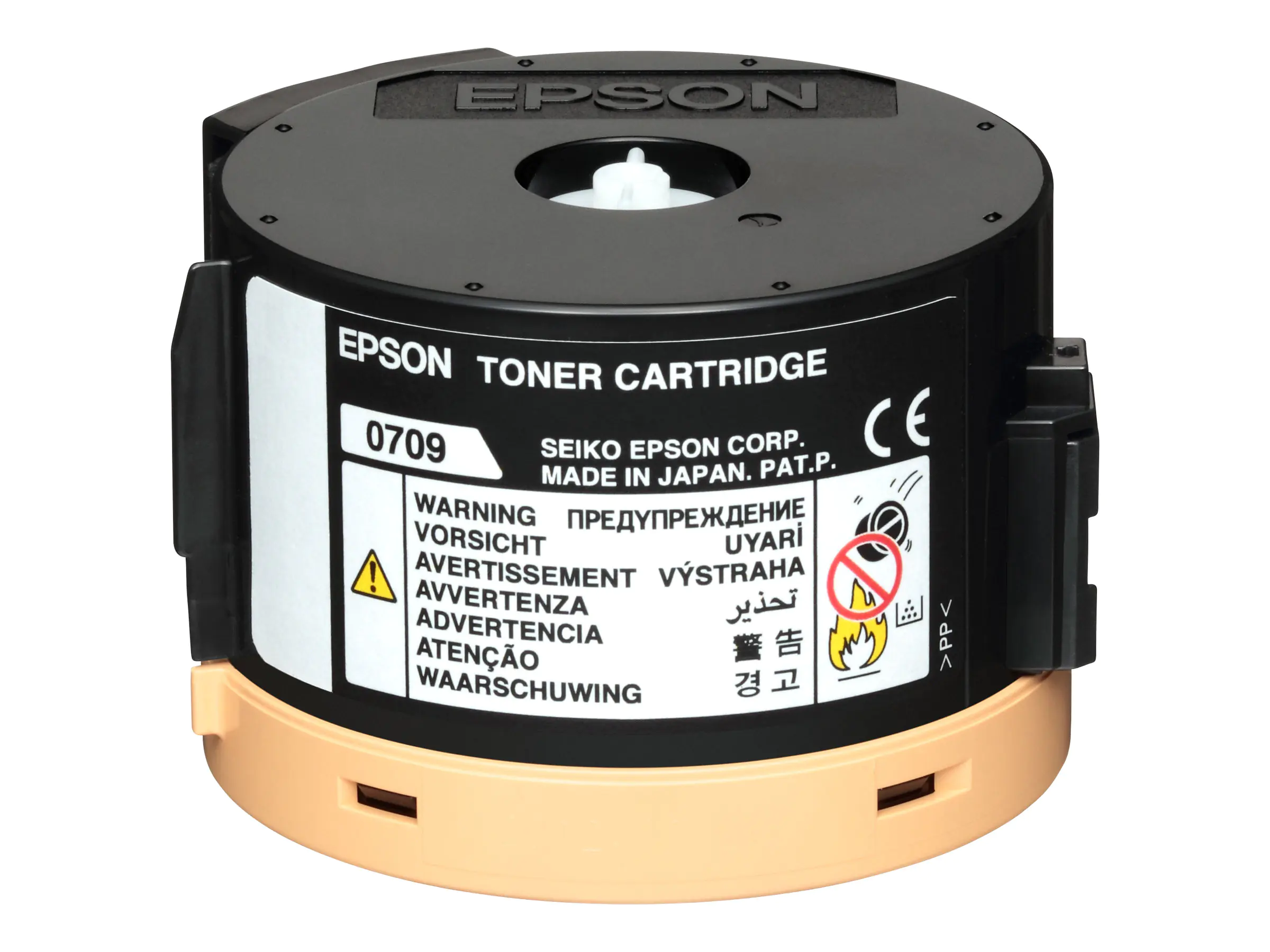 Epson 0709 - Schwarz - Original - Tonerpatrone - für WorkForce AL-M200DN, AL-M200DN Double pack bundle ETD, AL-M200DW, AL-MX200DNF, AL-MX200DWF